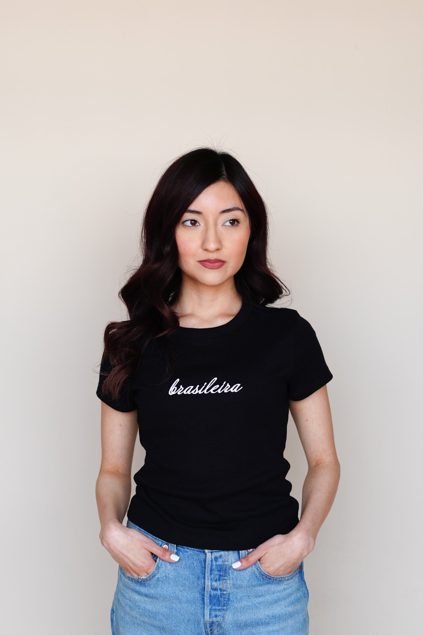 'Brasileria' Rib Baby Tee
