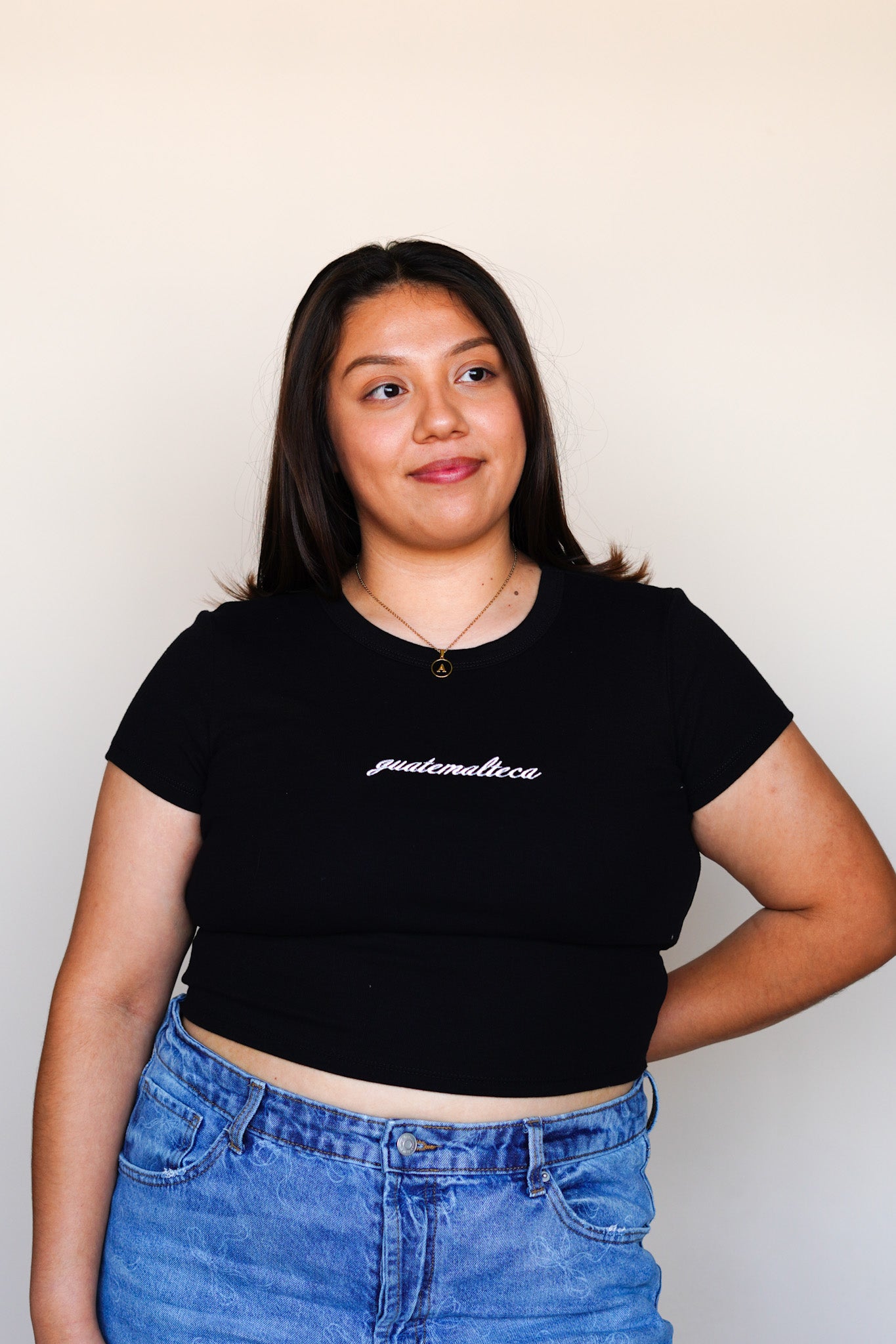 'Guatemalteca' Rib Baby Tee