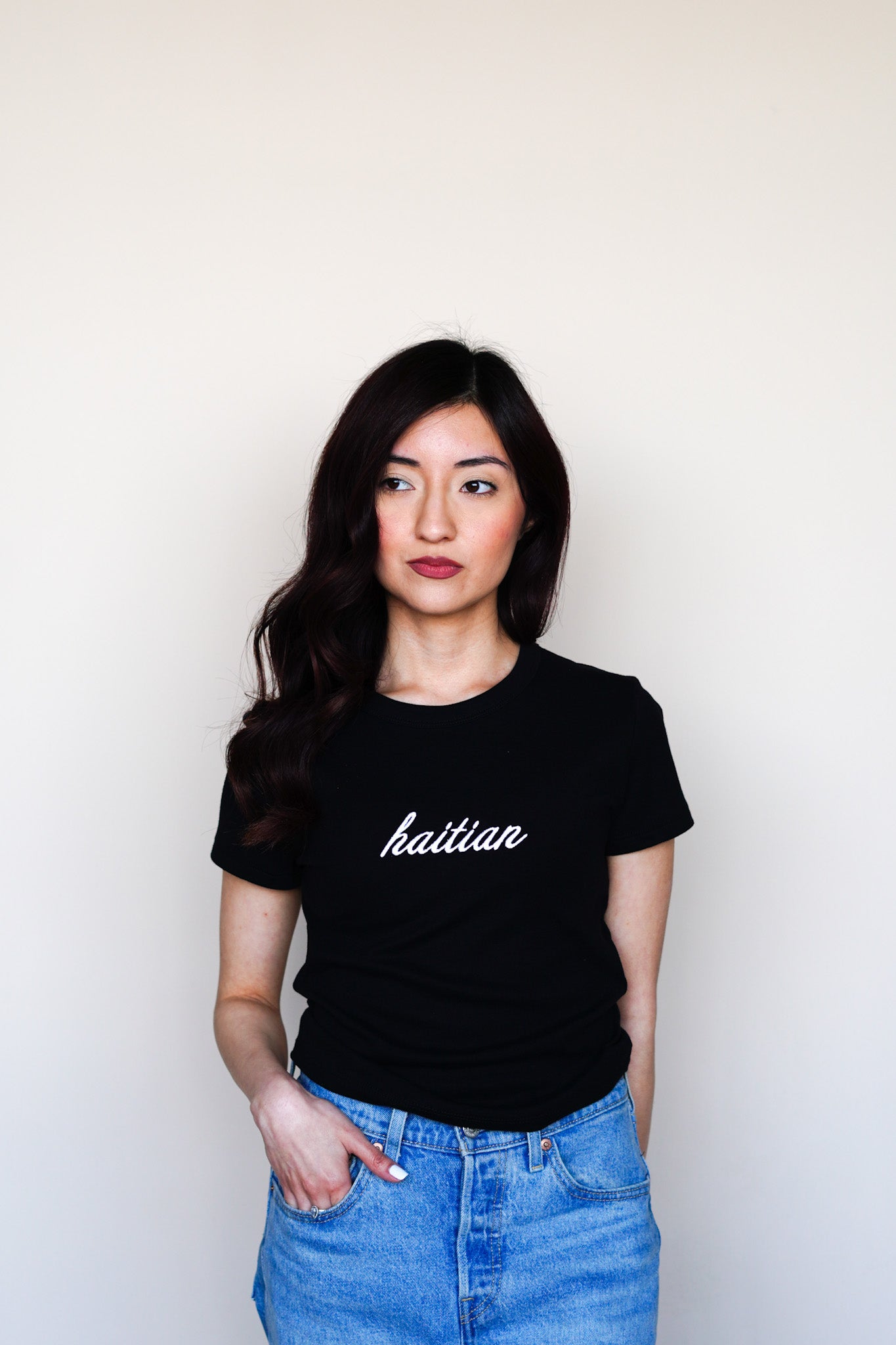 'Haitian' Rib Baby Tee