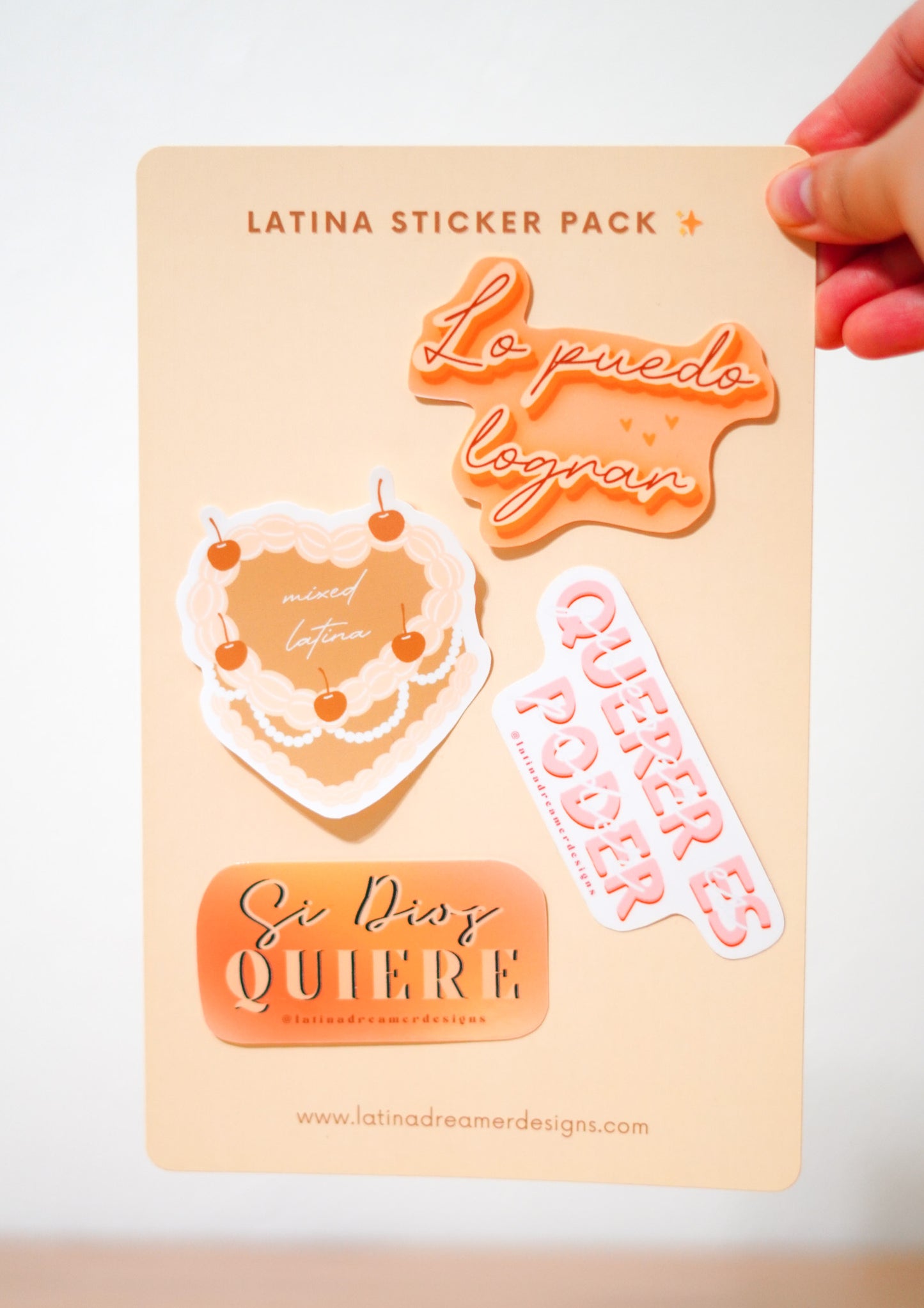 Latina Sticker Pack (Customizable)