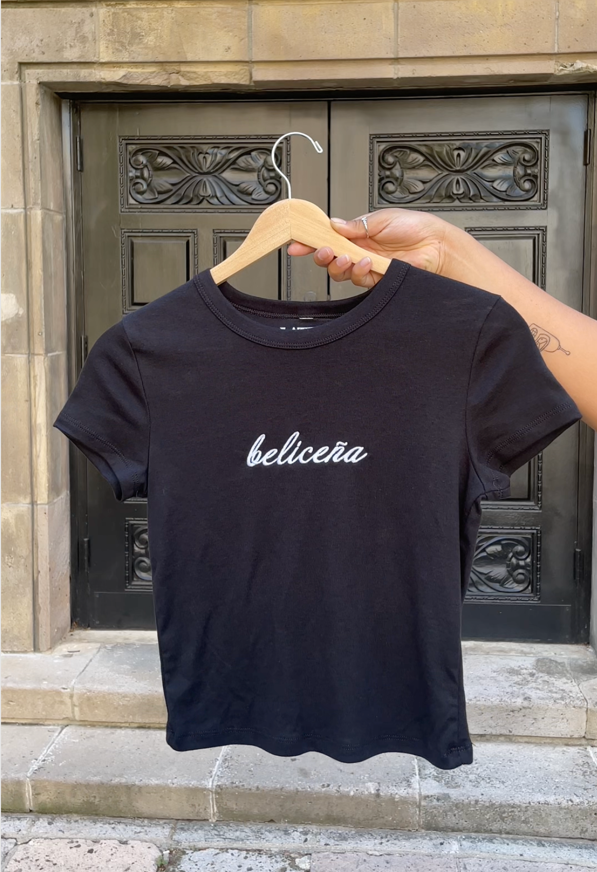 'Beliceña' Rib Baby Tee