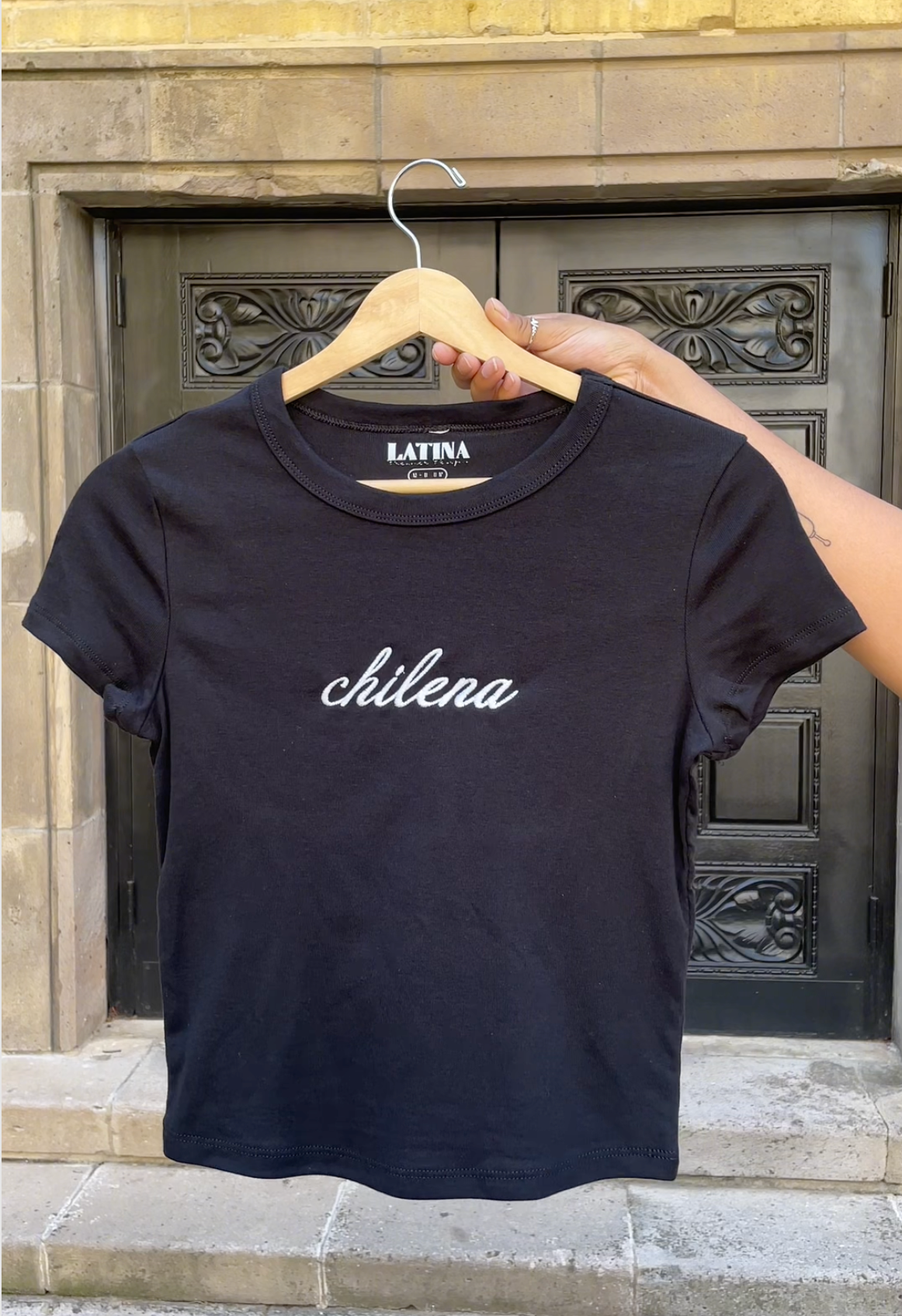 'Chilena' Rib Baby Tee