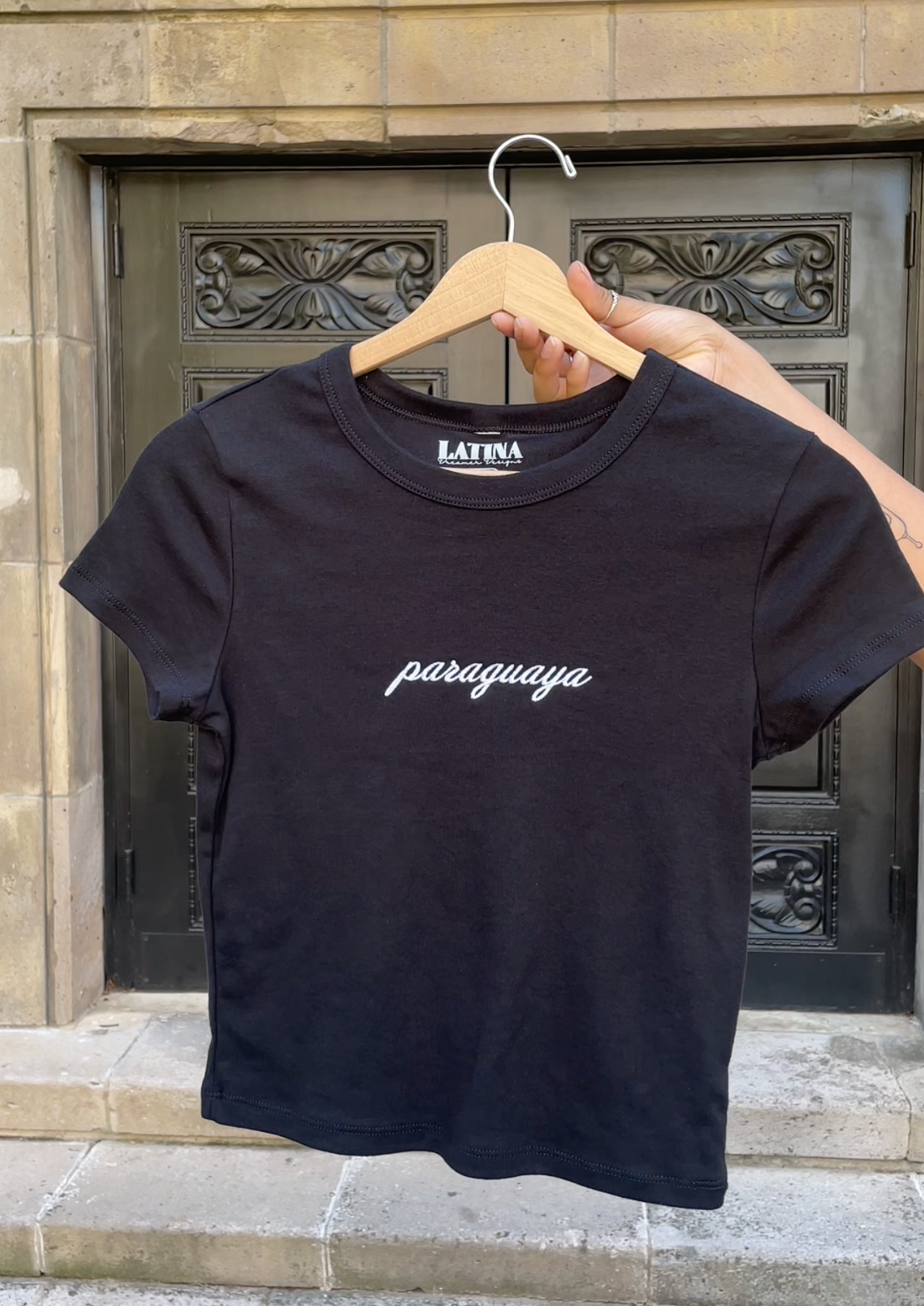 'Paraguaya' Rib Baby Tee