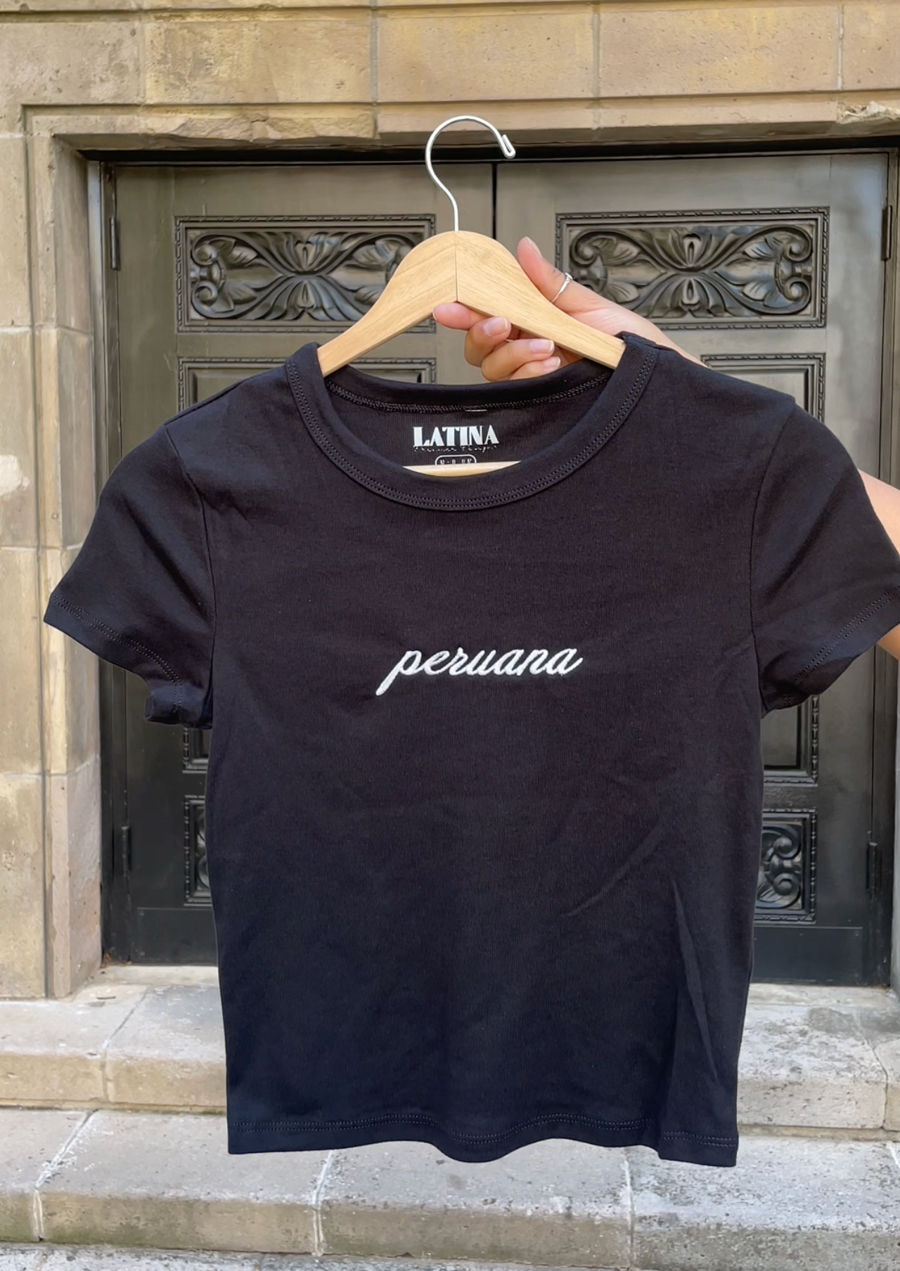 'Peruana' Rib Baby Tee
