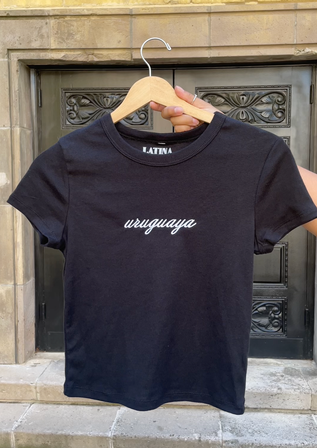 'Uruguaya' Rib Baby Tee