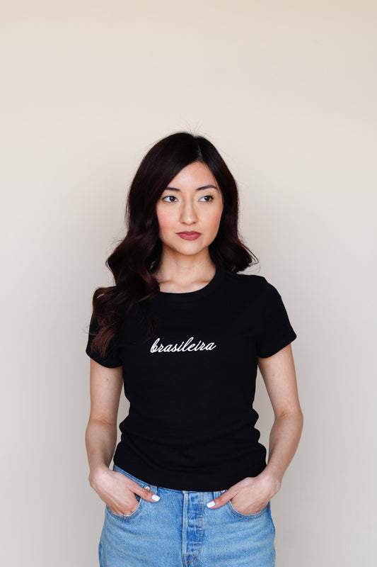 'Brasileria' Rib Baby Tee