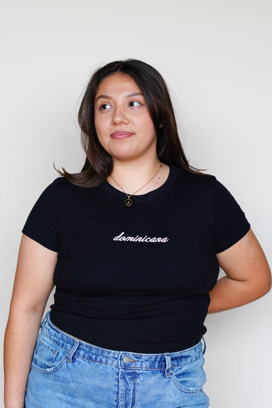 'Dominicana' Rib Baby Tee