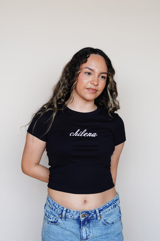 'Chilena' Rib Baby Tee