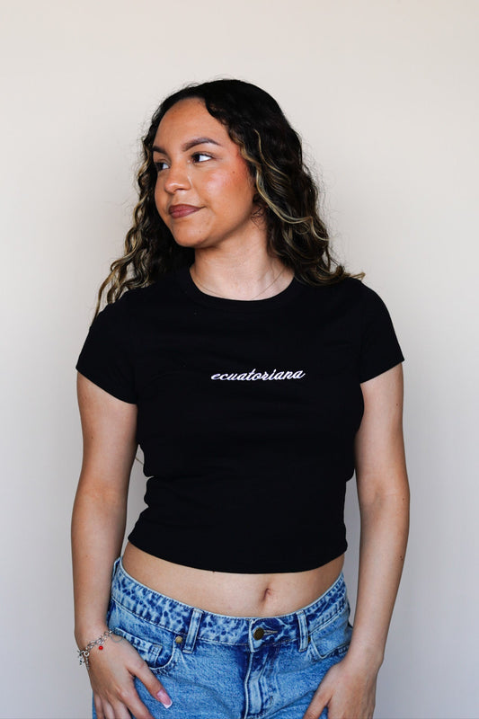 'Ecuatoriana' Rib Baby Tee