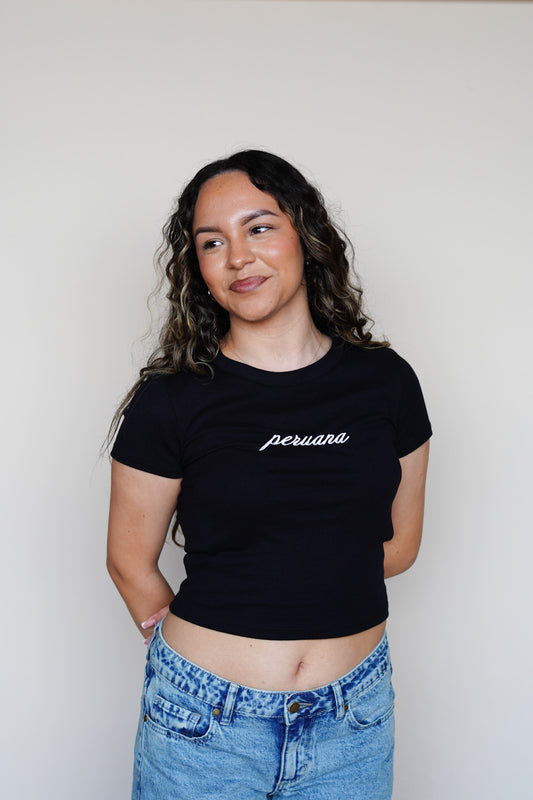 'Peruana' Rib Baby Tee