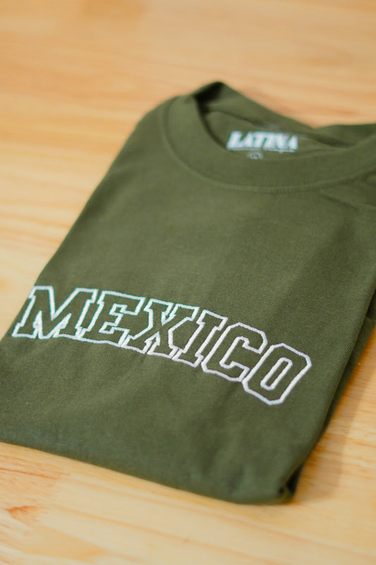 Unisex Embroidered 'Mexico' 🇲🇽 Shirt