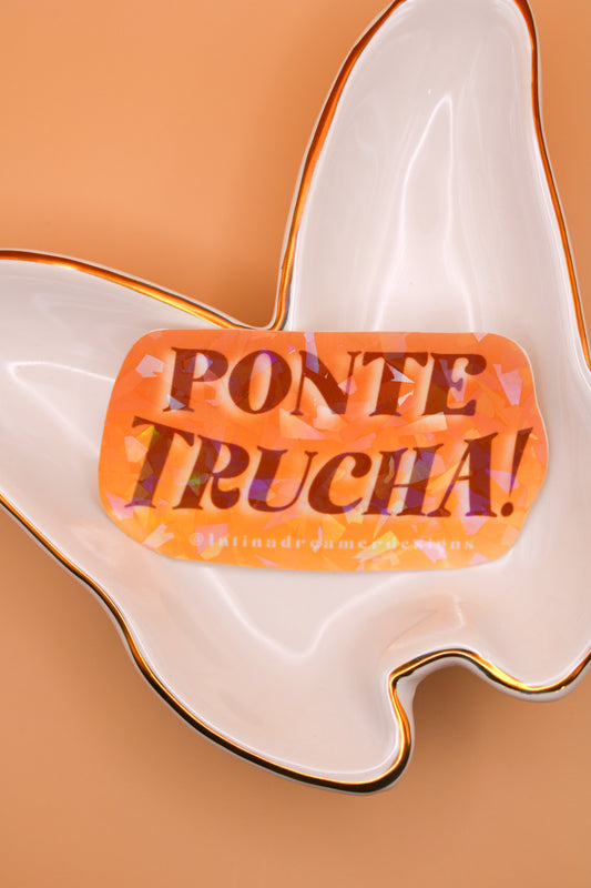 Ponte Trucha Sticker