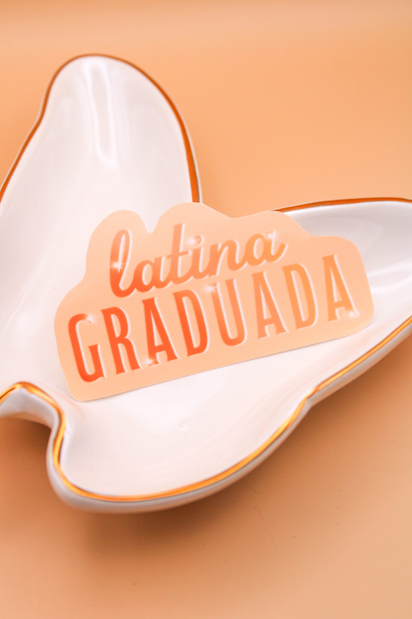 Latina Graduada Sticker