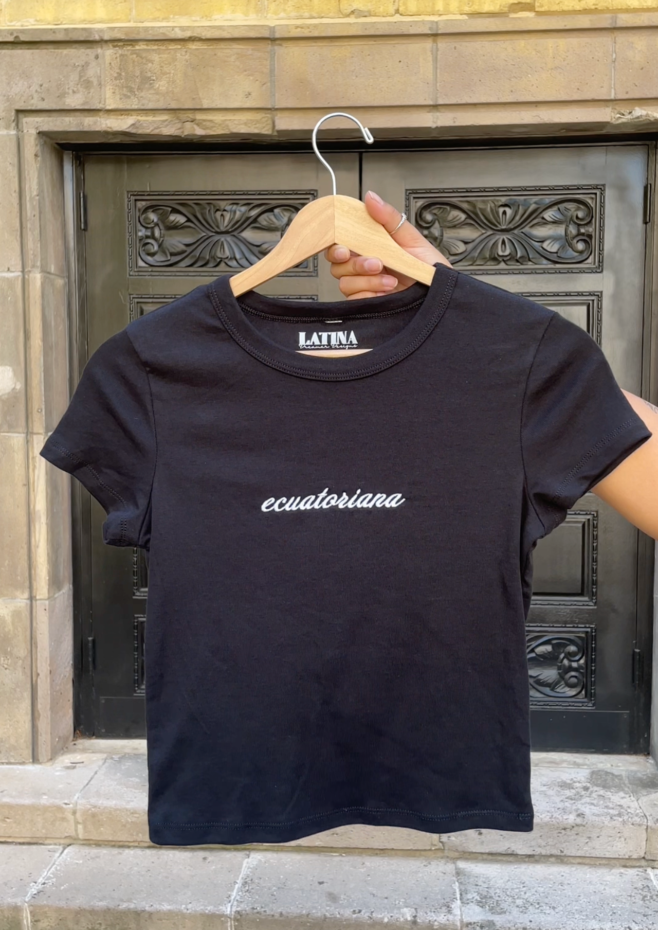 'Ecuatoriana' Rib Baby Tee