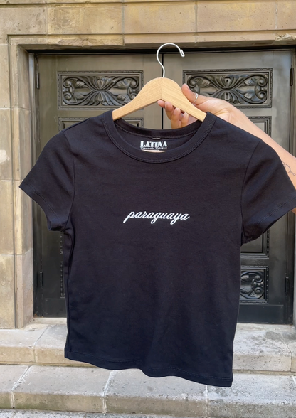 'Paraguaya' Rib Baby Tee